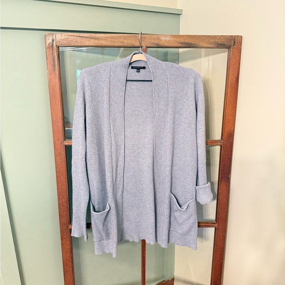 Staccato Sweaters - Staccato Gray Knit Cardigan Sweater